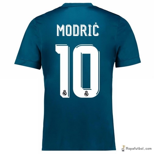Camiseta Real Madrid Replica Tercera Ropa Modric 2017/18